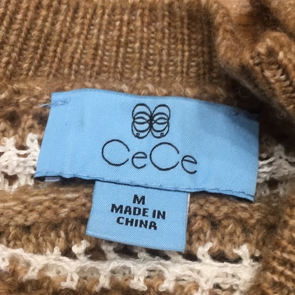 CeCe knit Sweater size Medium - Picture 2 of 11